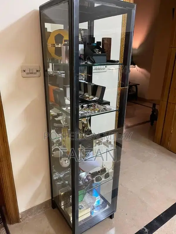 Glass Display Rack for Retail and Home Decor