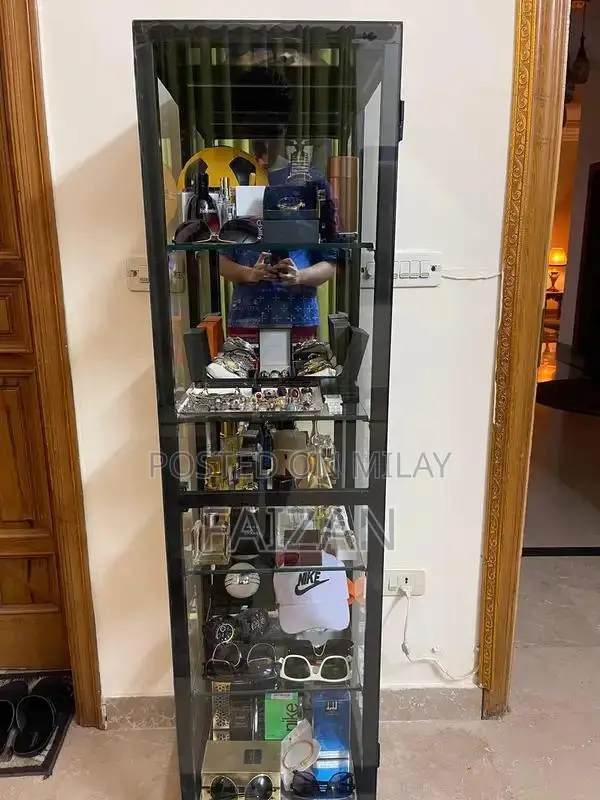 Glass Display Rack for Retail and Home Decor