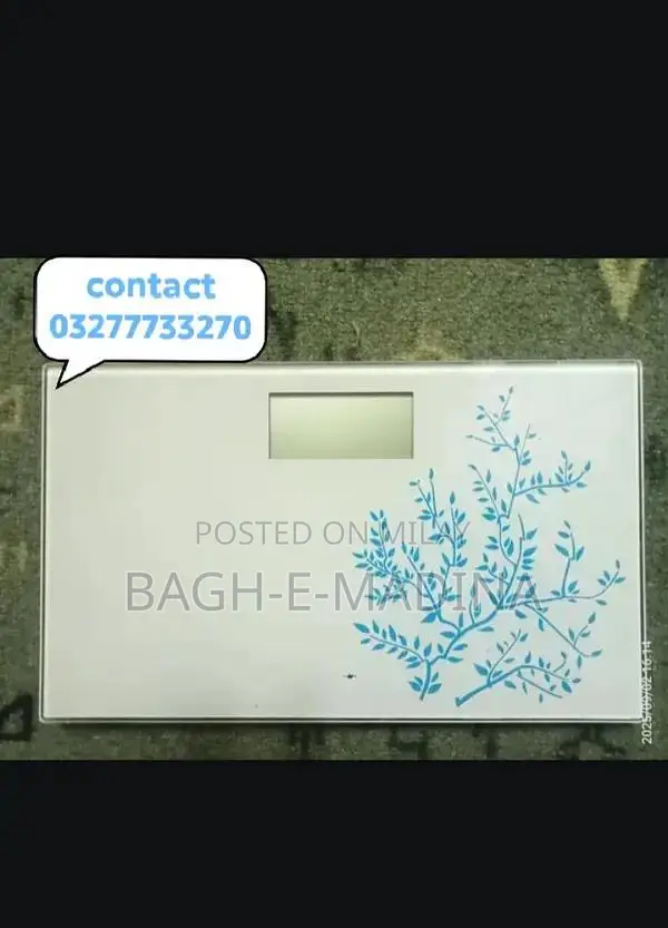 Digital Body Weight Scale for Personal Health Tracking