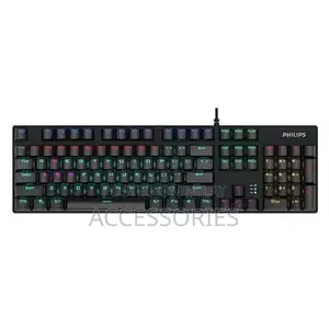 Photo - High-Quality Philips Computer Keyboard with Silent Clicks