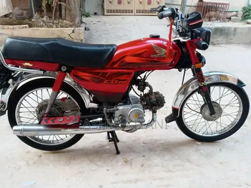 Honda 70 Motorcycle - Modified Punjab Edition