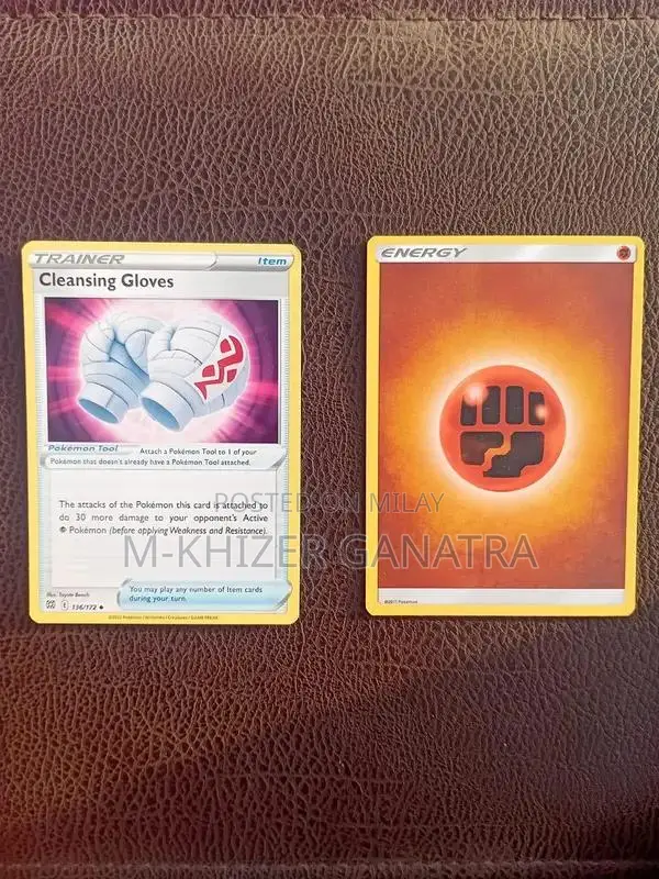 Original Pokemon Trading Card Collection with Energies and Holo Card