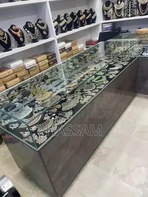 Photo - Commercial Shop Furniture Set: Jewelry Counters and Seating