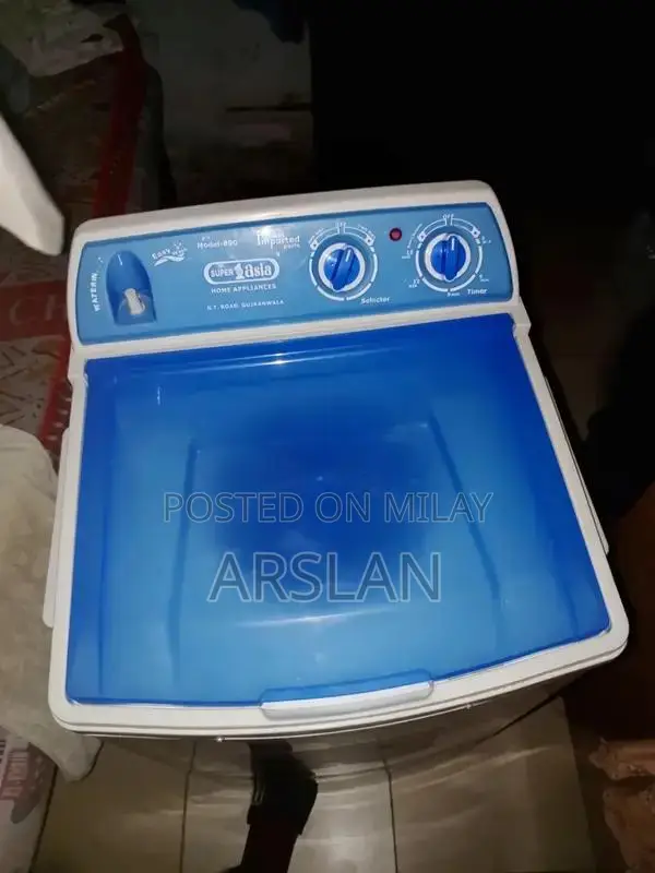 Super Asia Full-Size Washer & Dryer Appliance