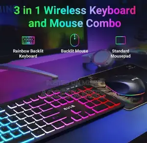 Photo - Wireless Gaming Keyboard Aula AC 208 - RGB Backlight
