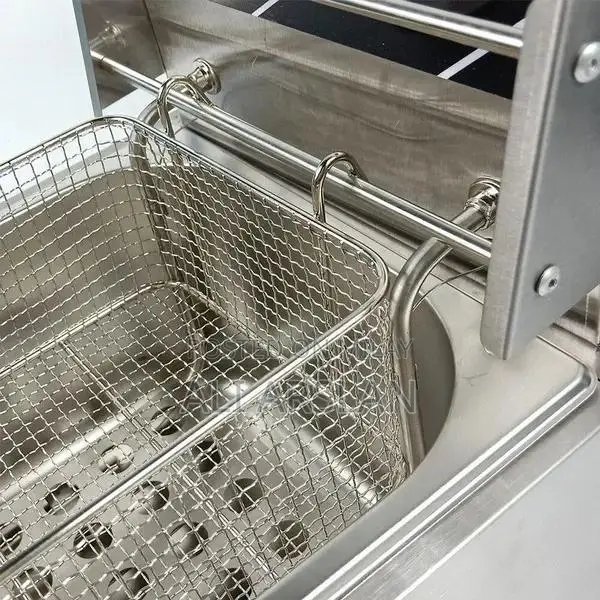 Commercial Single Electric Deep Fryer - Stainless Steel French Fry Mak