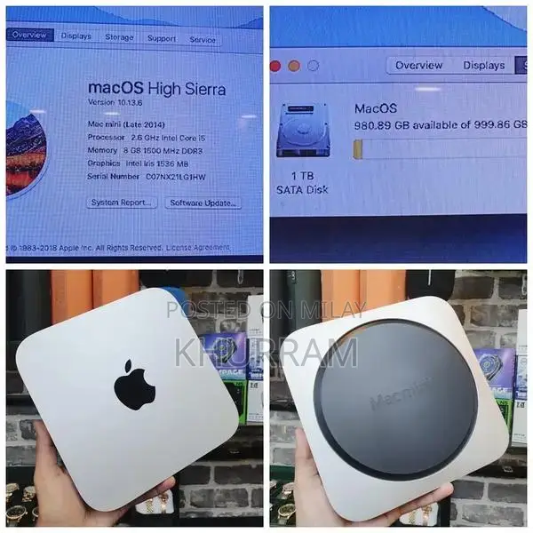 Apple Mac Mini Late 2014 Desktop Computer