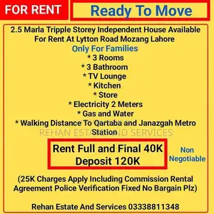 Photo - 3-Story Independent House with Multiple Rooms and Amenities