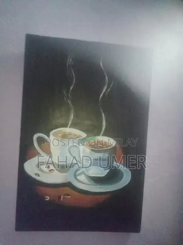 Handcrafted Acrylic Canvas Painting Home Decor Art