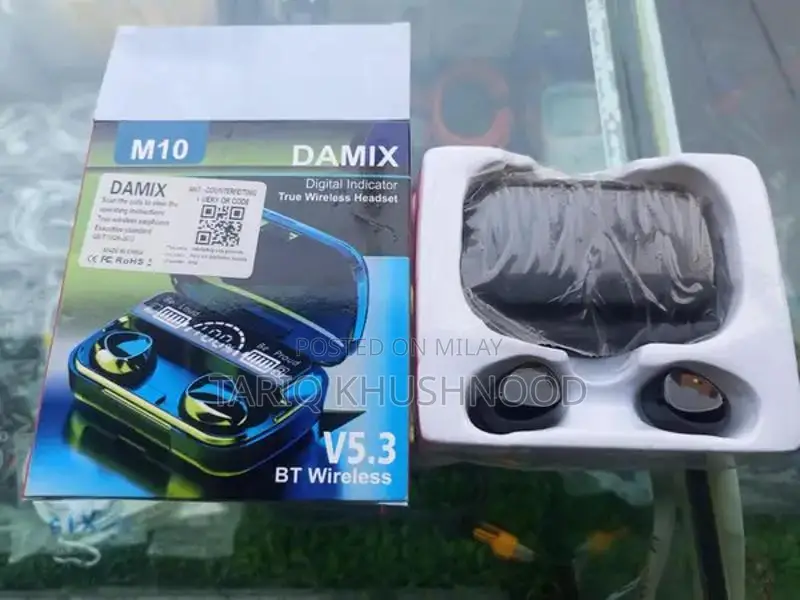 M10 DAMIX Wireless Bluetooth Earbuds with Long Battery Life
