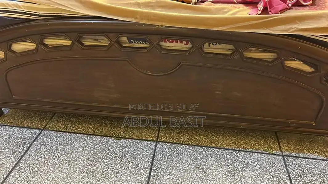 Complete Bedroom Set: Bed Frame with Mattress and Nightstands