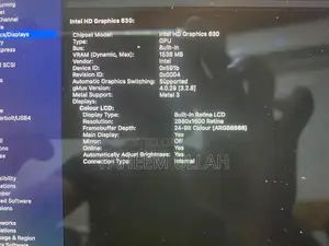 MacBook Pro 15-inch 2017 Touch Bar Intel Core i7 Laptop