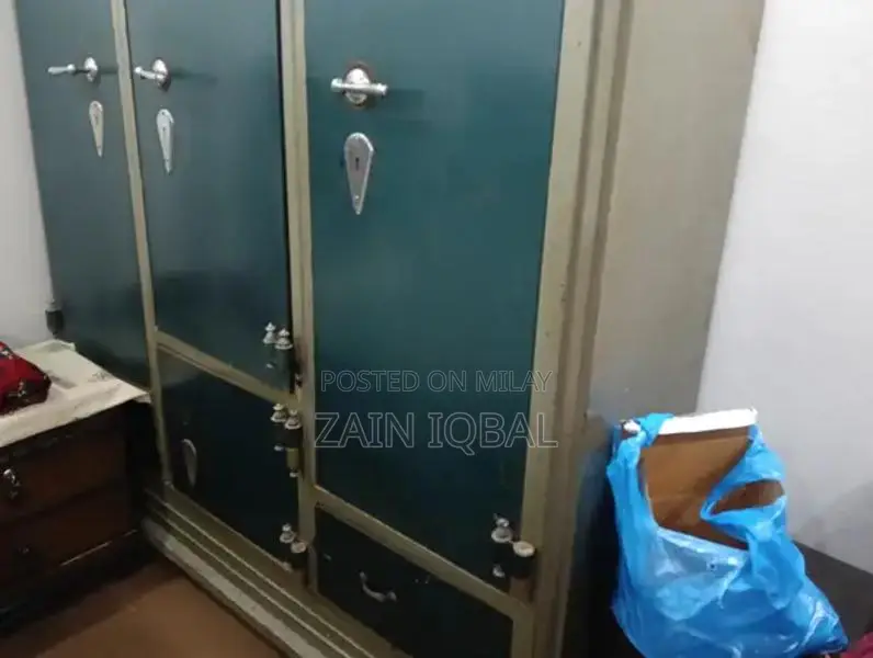 Classic Iron Wardrobe Storage Solution