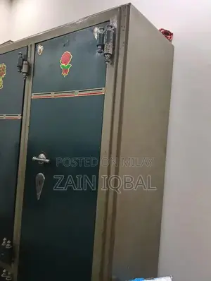 Classic Iron Wardrobe Storage Solution