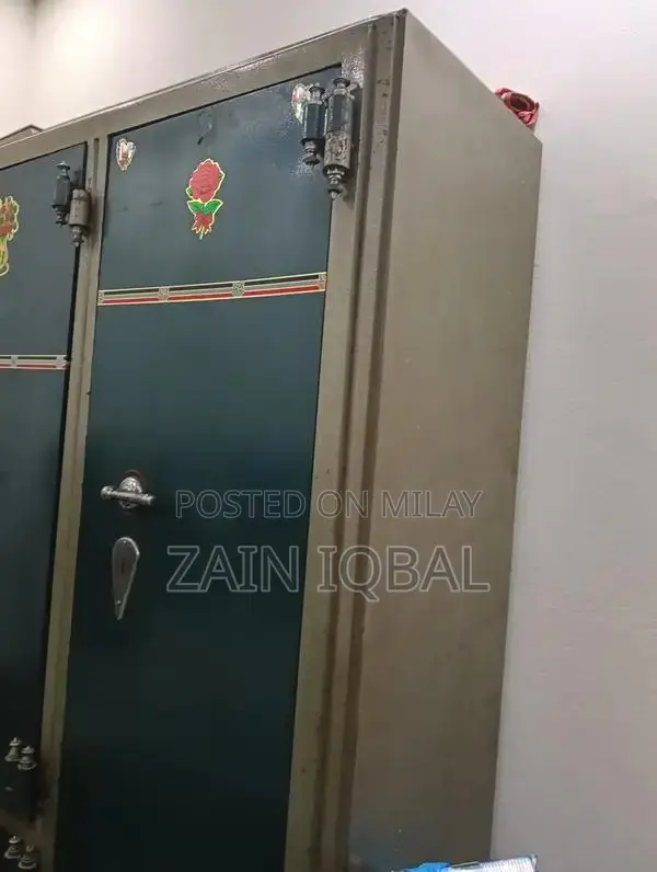 Classic Iron Wardrobe Storage Solution