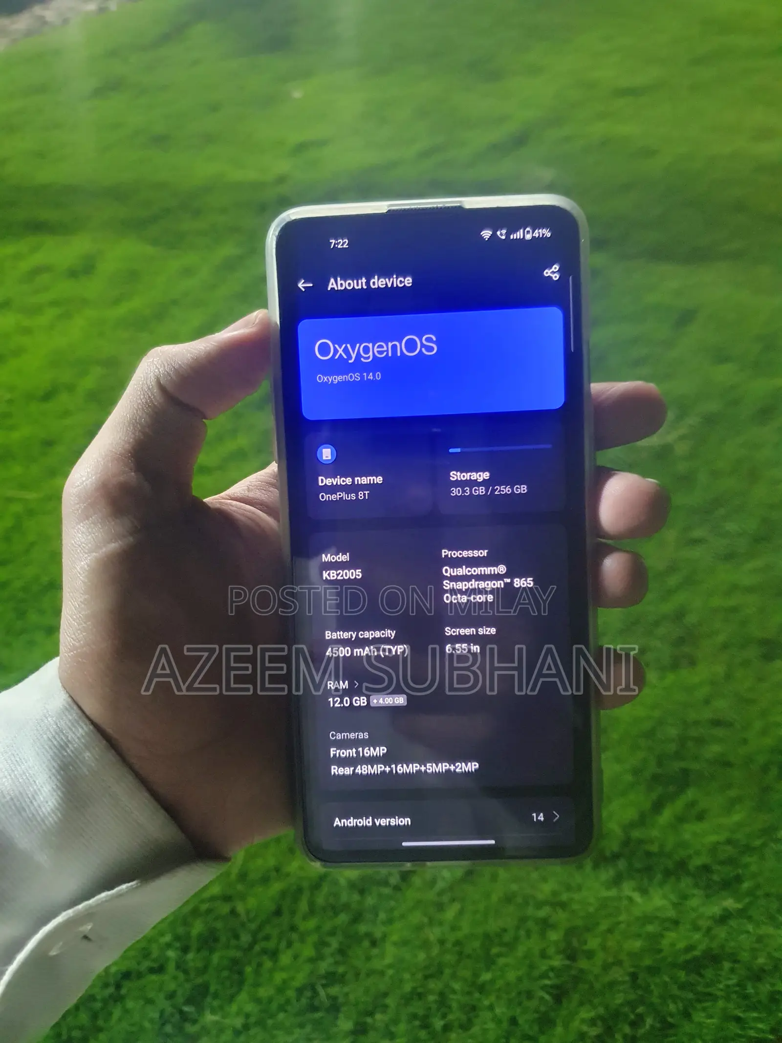 OnePlus 8T 256 GB Silver