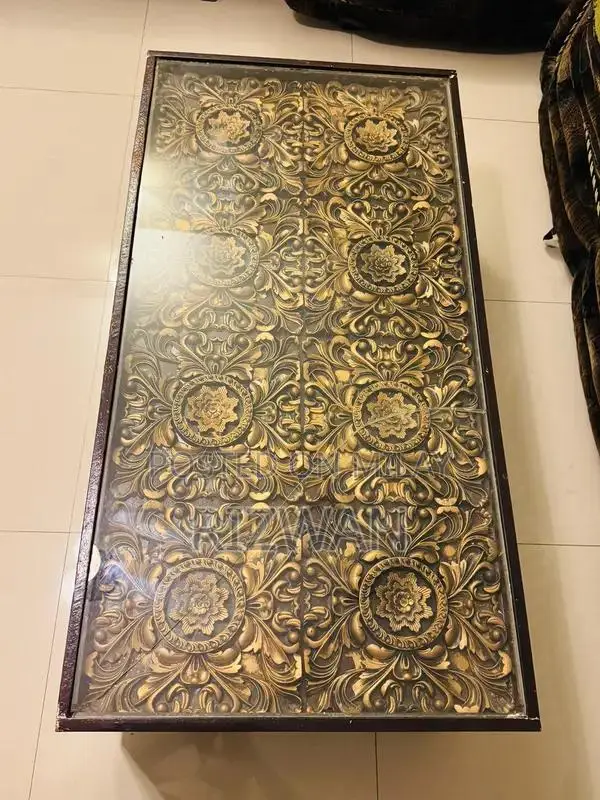 L Shape Sofa Set with 5-Seater and Center Table