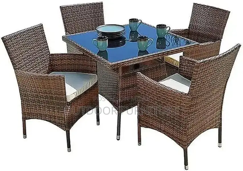 Outdoor Rattan Chairs - Garden and Patio Furniture Set