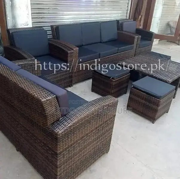 Outdoor Sofa Set for Garden and Restaurant Patio Furniture