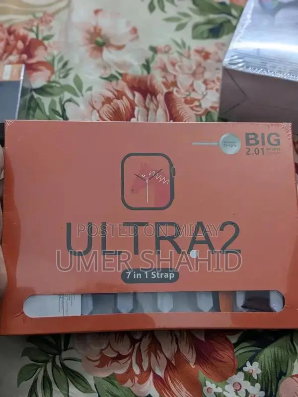 7-in-1 Ultra 2 Smart Watch with 2.1-Inch Full HD Display