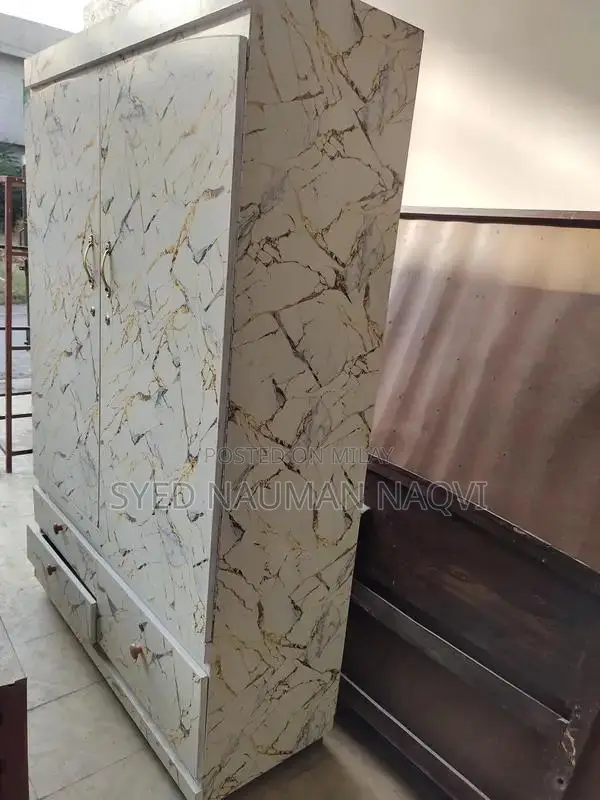 Lightly Used Wooden Wardrobe - Excellent Condition