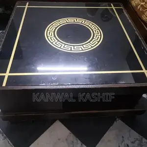 Photo - 3x3 Square Center Table with Drawer - Minimalist Design