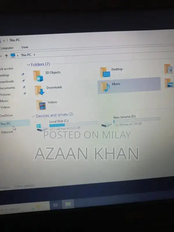 Laptop with Minor SSD Health Issue, Great Condition