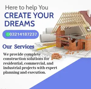 Professional Construction Services: Grey Structure & Finishing Package