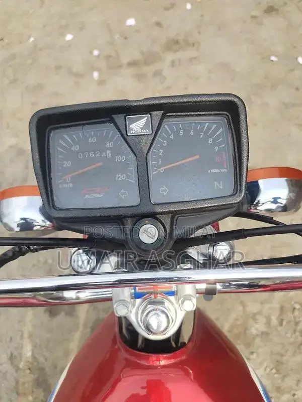 Honda CG 125 Motorcycle - 2024 Model, Excellent Condition