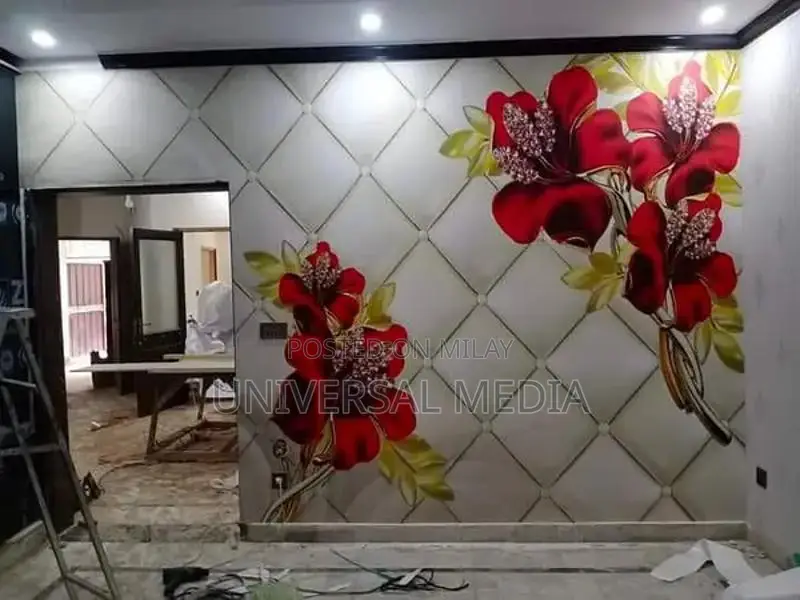 Customized 3D Wallpapers for Unique Interior Design