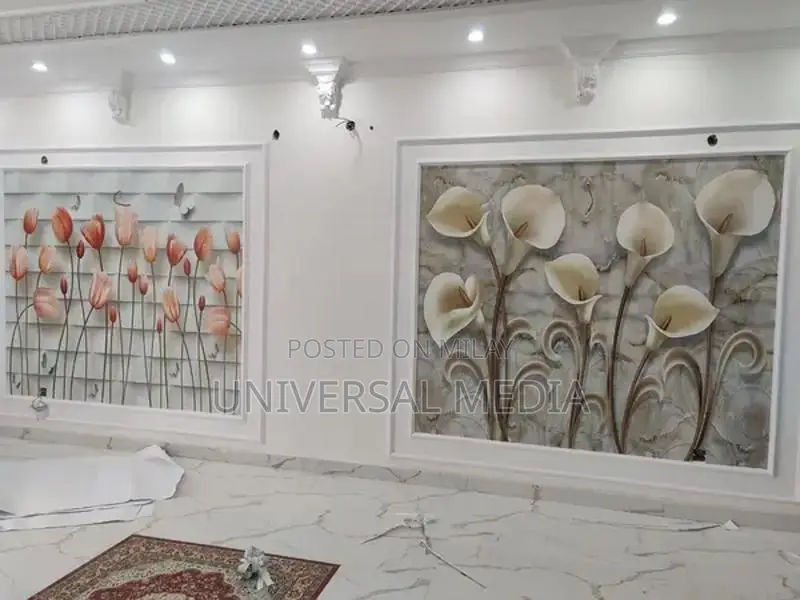 Customized 3D Wallpapers for Unique Interior Design