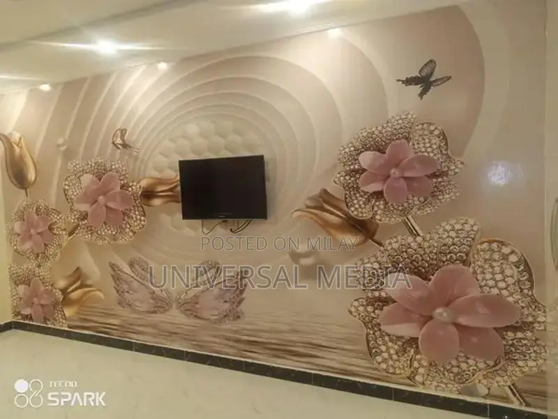 Customized 3D Wallpapers for Unique Interior Design