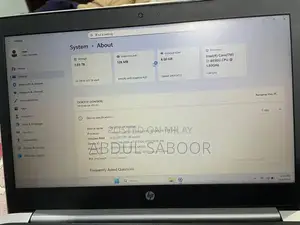 Photo - HP ProBook 450 G5 Business Laptop with Intel Core i7