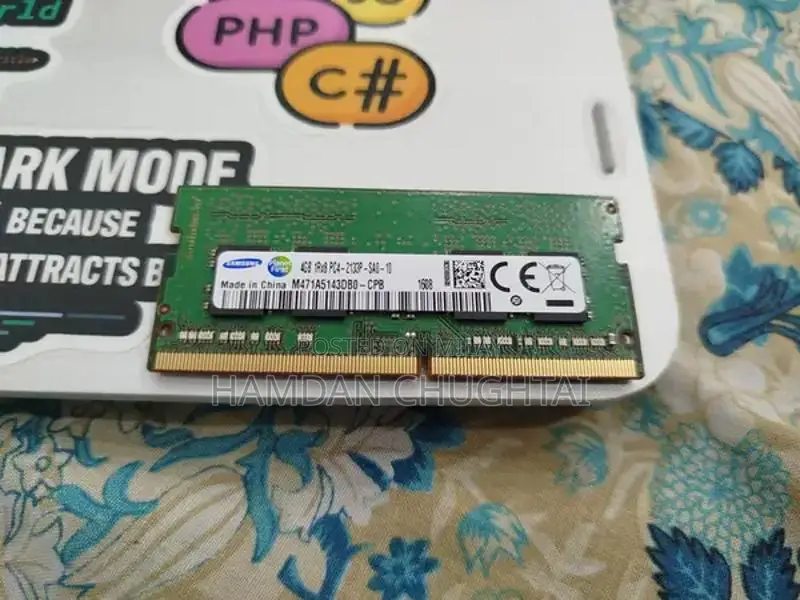 Samsung 4GB DDR4 RAM PC4-2133P Single Memory Stick