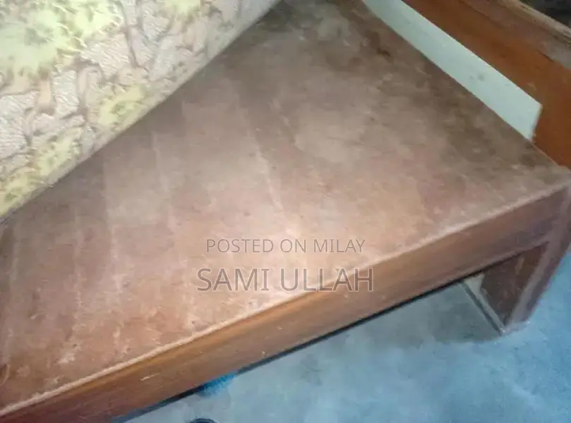 Wooden Home Bed with Foam Mattress