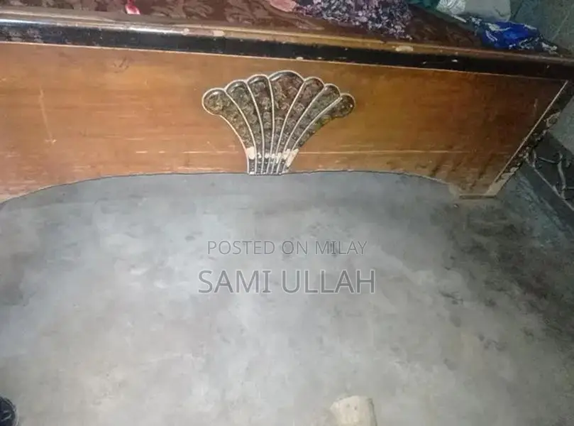 Wooden Home Bed with Foam Mattress