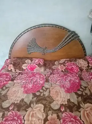 Wooden Home Bed with Foam Mattress