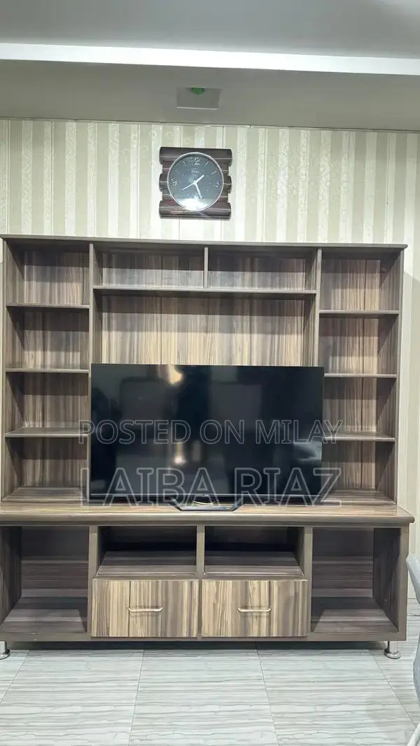 Wooden TV Rack Cupboard Storage Unit