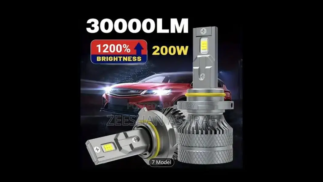 Ultra-Bright LED Headlight Bulbs 9006/HB4 - 6500K Automotive Lighting