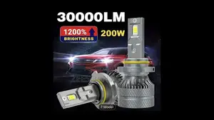 Photo - Ultra-Bright LED Headlight Bulbs 9006/HB4 - 6500K Automotive Lighting