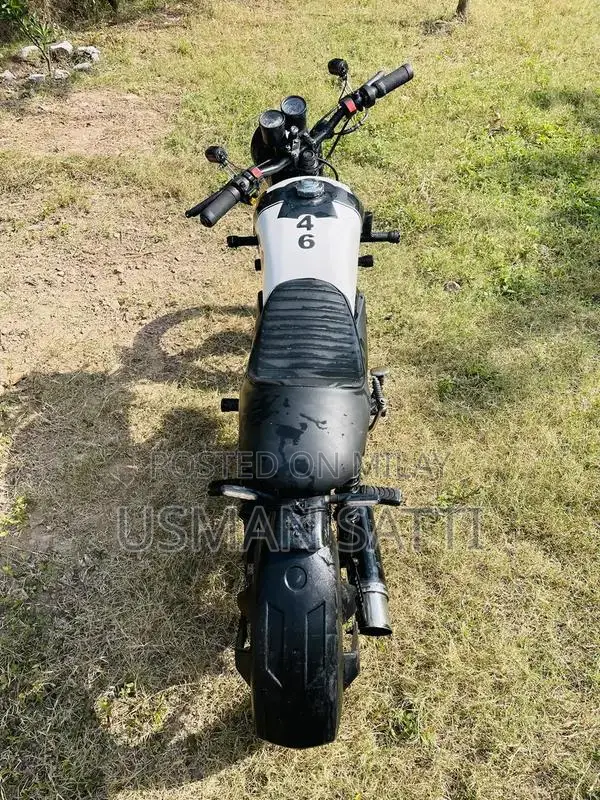 C-D 70 customised to CAFE Racer