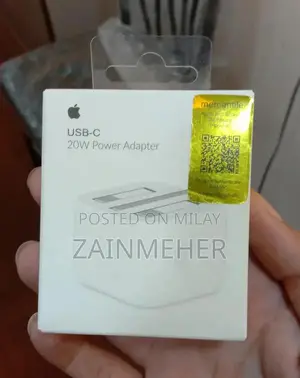 Photo - MHJF3ZP/A 20W USB-C  Power Adapter Designed By Apple In California