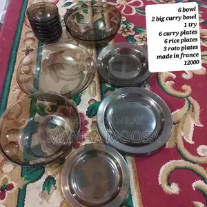 Photo - diner set, pizza set, nuts tray,  glass set, soup bowl set etc