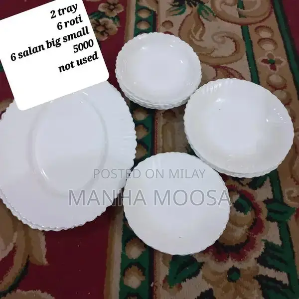 diner set, pizza set, nuts tray,  glass set, soup bowl set etc