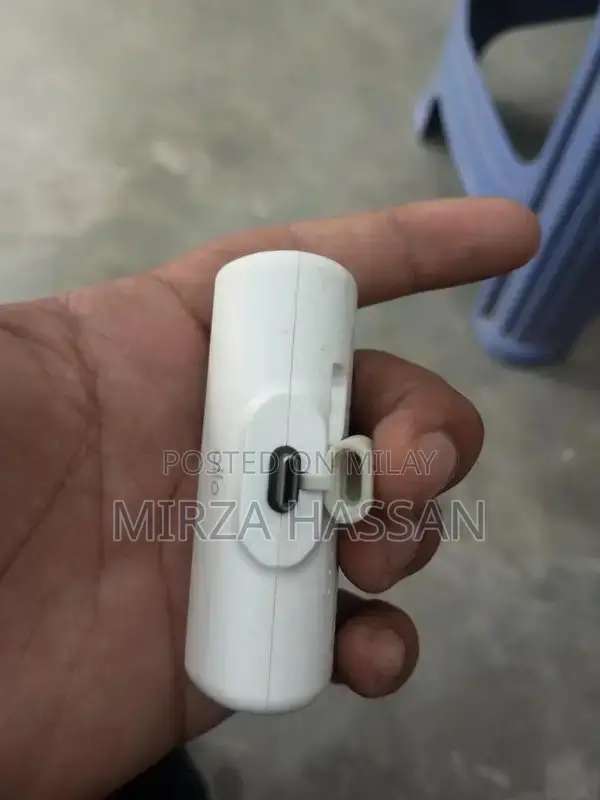 Mini Pocket Power Bank 5000mAh – Ultra Slim & Portable Charger