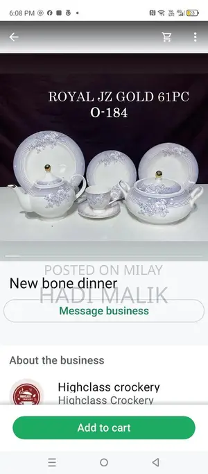 dinner set