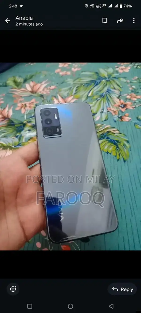 vivo v23e with box charger