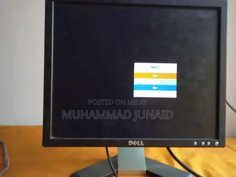 Monitor, gaming mouse, keyboard