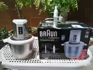 BRAUN Chopper Meat Grinder 4.2 Liter Germany
