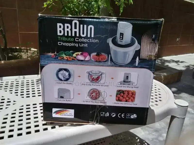 BRAUN Chopper Meat Grinder 4.2 Liter Germany